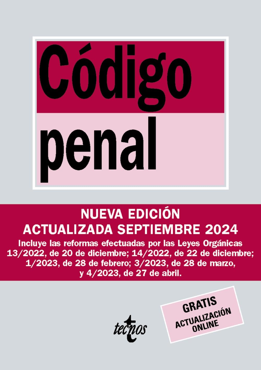 Código Penal: Ley Orgánica 10/1995, de 23 de noviembre book