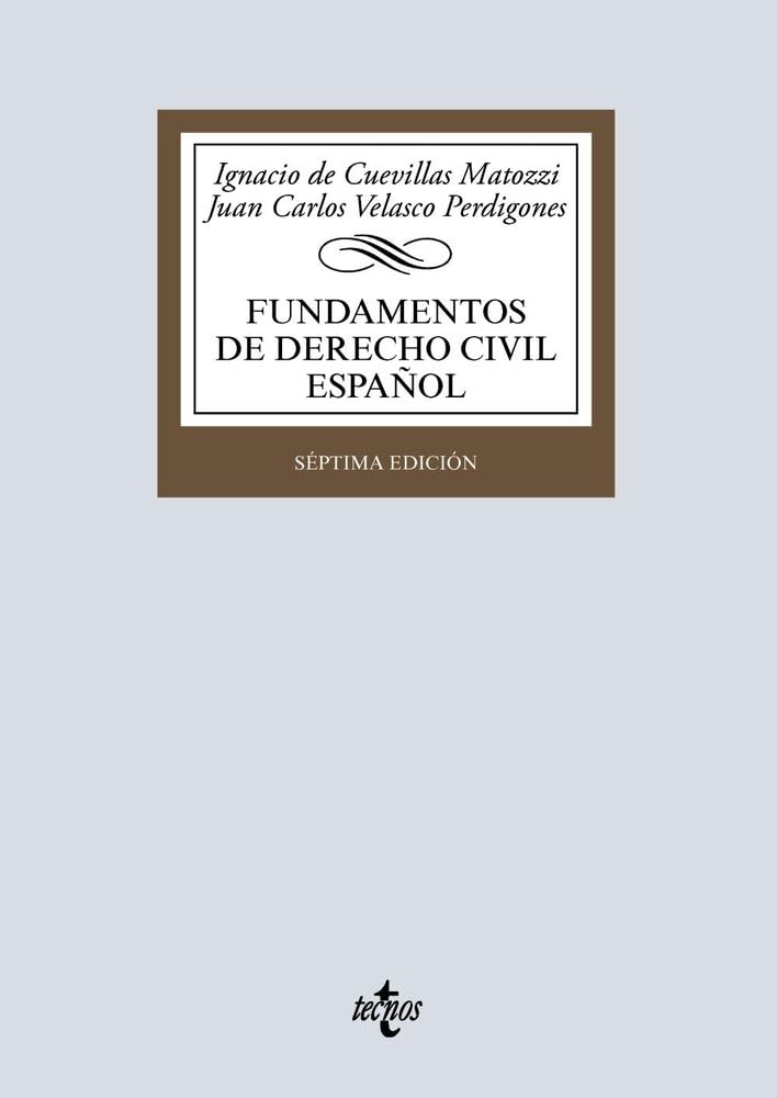 Fundamentos de Derecho Civil español book