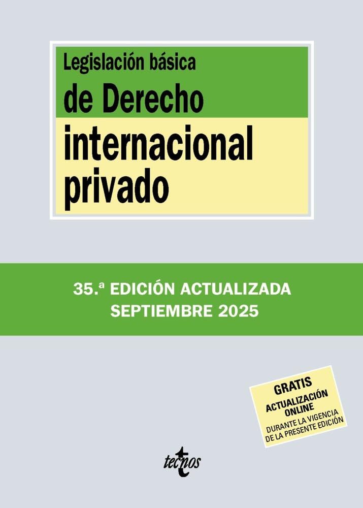 Legislación básica de Derecho Internacional privado book