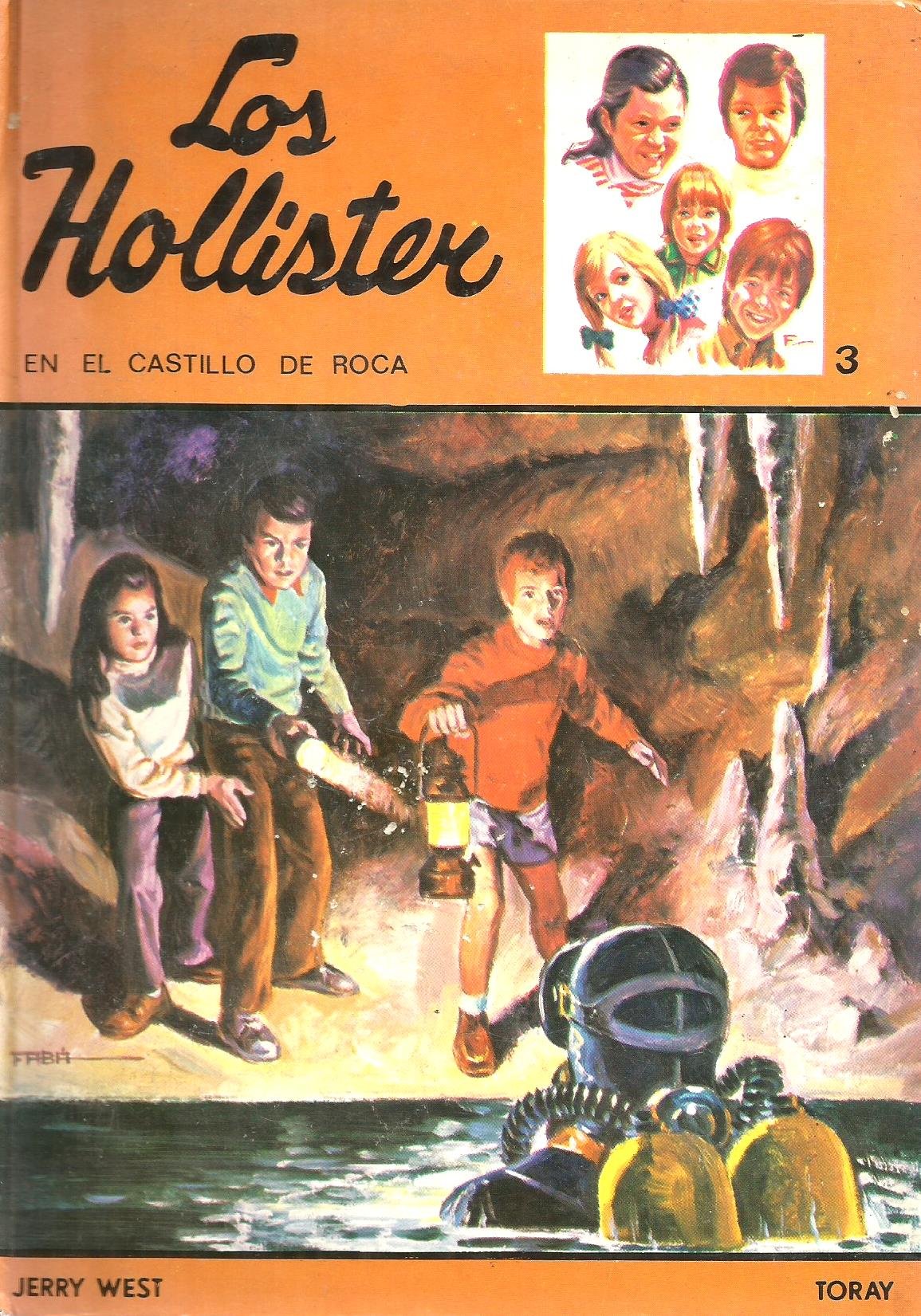 Hollister en el Castillo de roca, los book