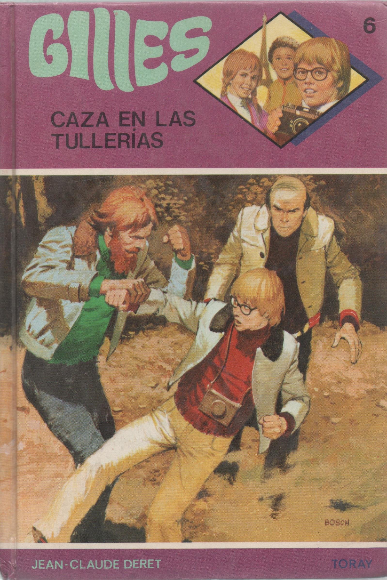 GILLES CAZA EN LAS TULLERIAS by DERET JEAN CLAUDE book
