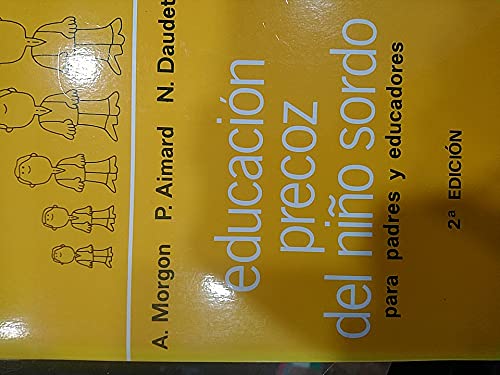 Educacion Precoz del Nino Sordo Books