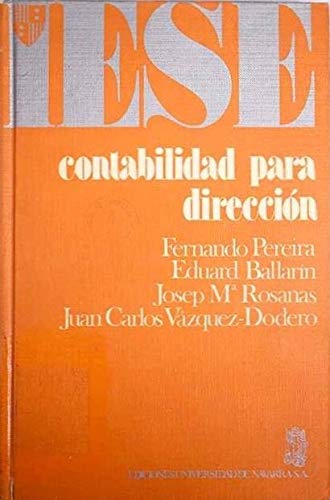 Contabilidad para dirección book