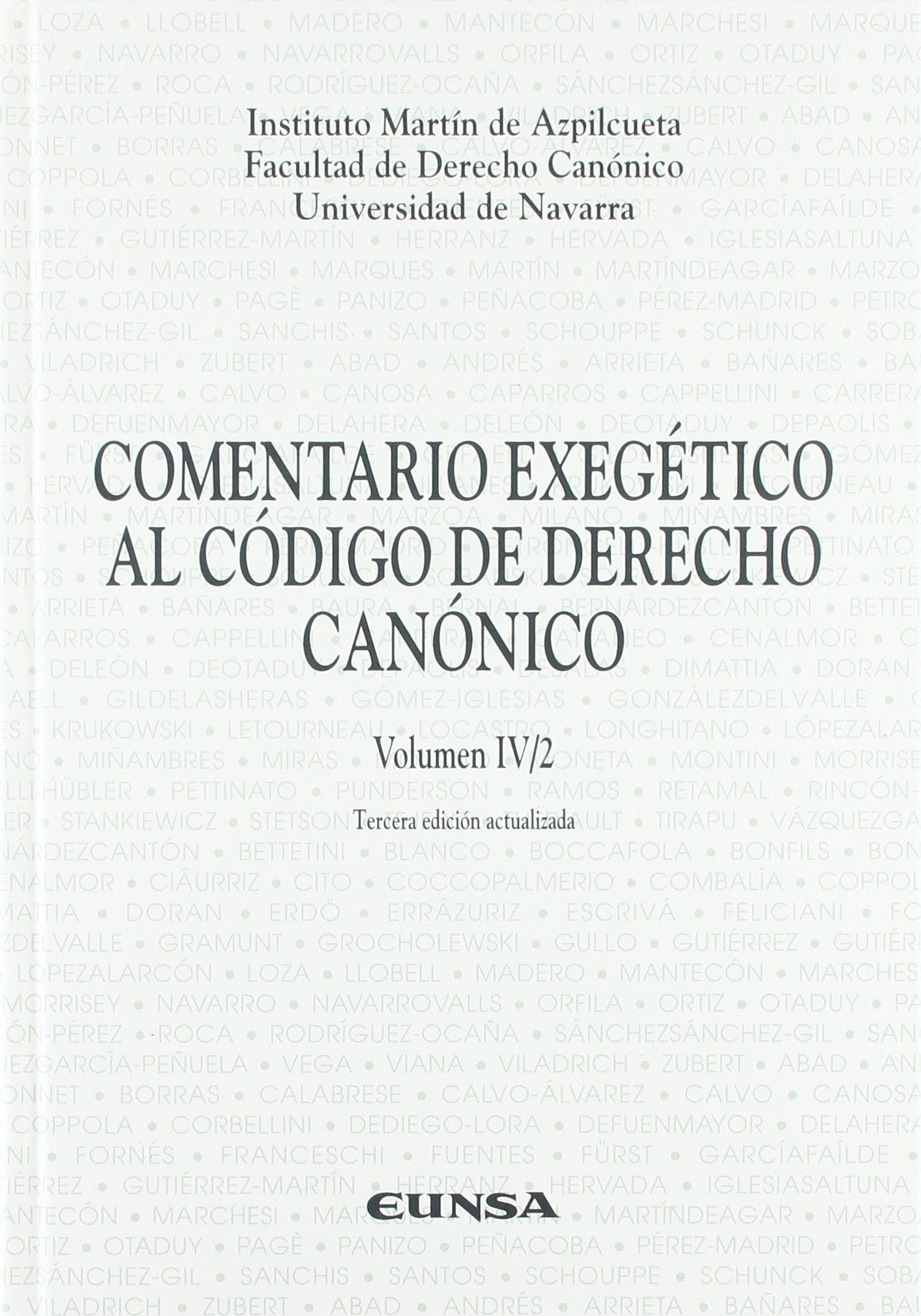 Comentario exegético al código de derecho canónico: Derecho patrimonial, derecho penal, derecho procesal: Cánones 1501-1752 Law