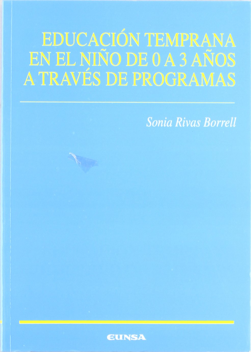 Educación temprana en el niño de 0 a 3 años a través de programas book