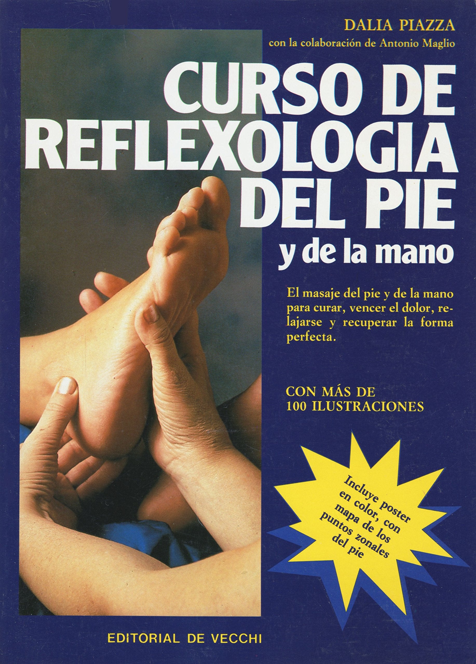 Curso basico de reflexologia del pie y de la mano book