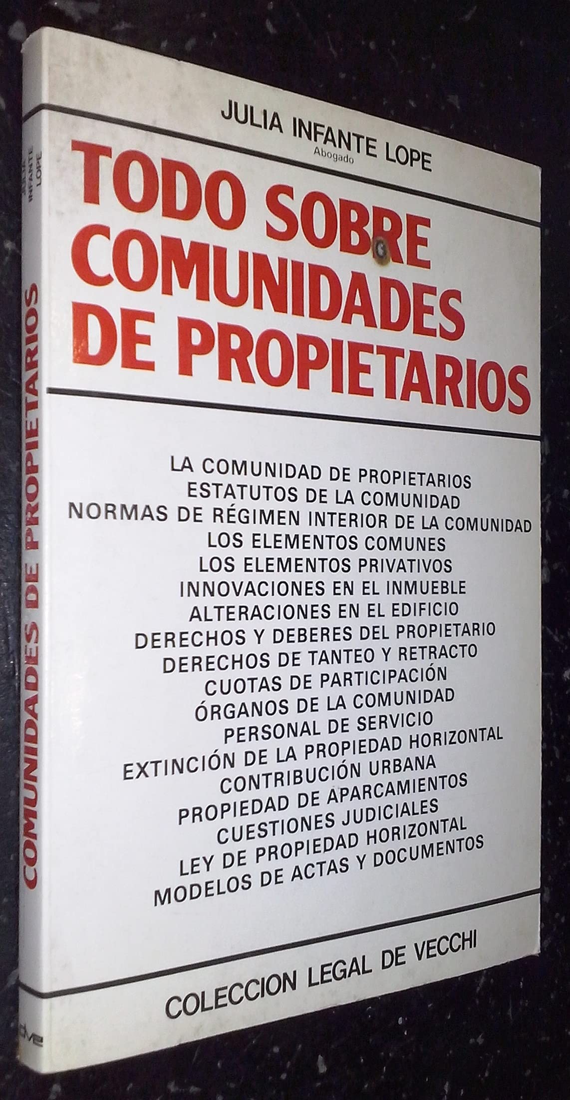 Todo sobre comunidades de propietarios book