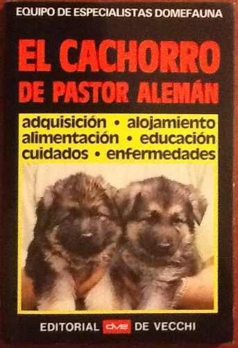 Cachorro de pastor alemán, el book