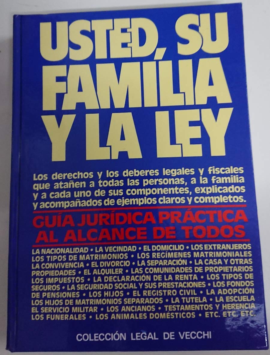 Usted, su familia y la ley book