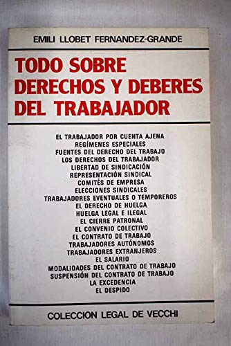 Todo sobre derechos y deberes del trabajador book