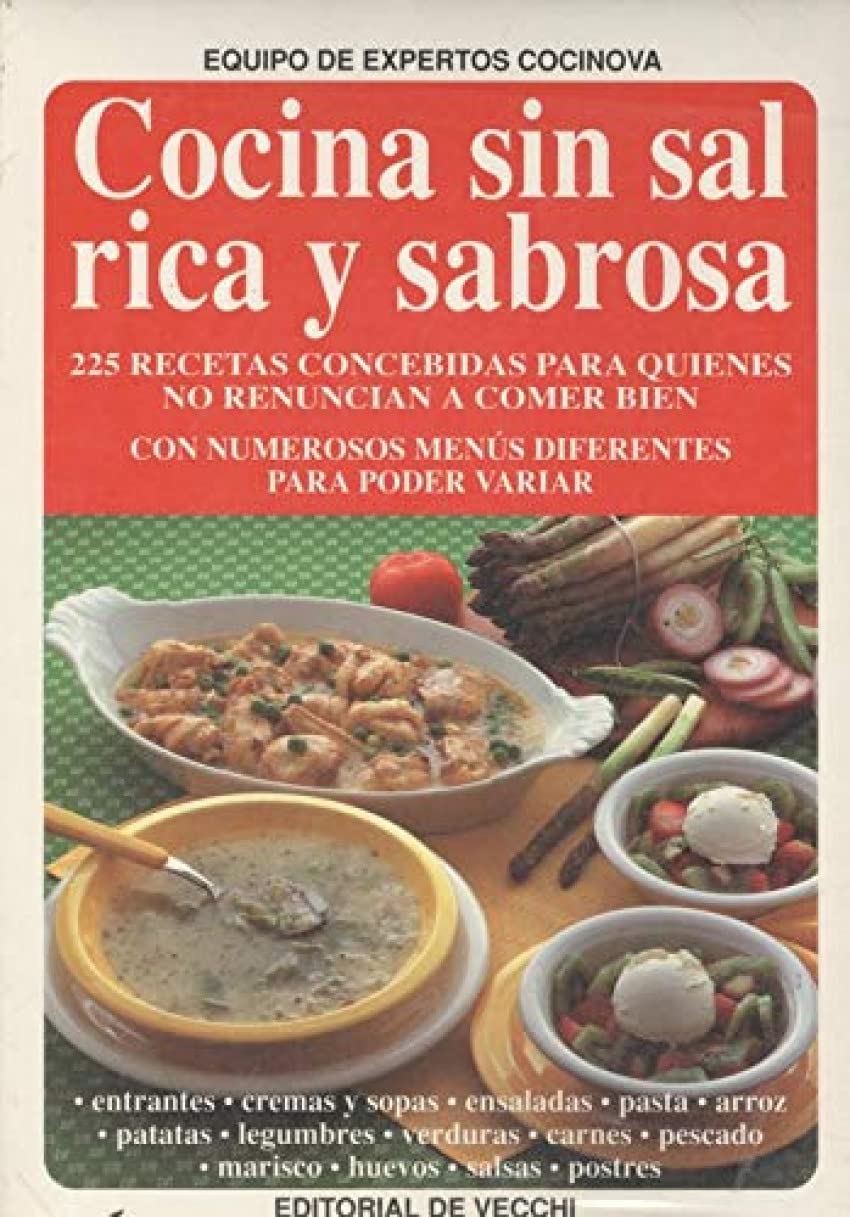 Cocina sin sal rica y sabrosa book