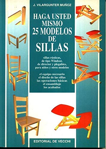 Haga usted mismo 25 modelos de sillas book