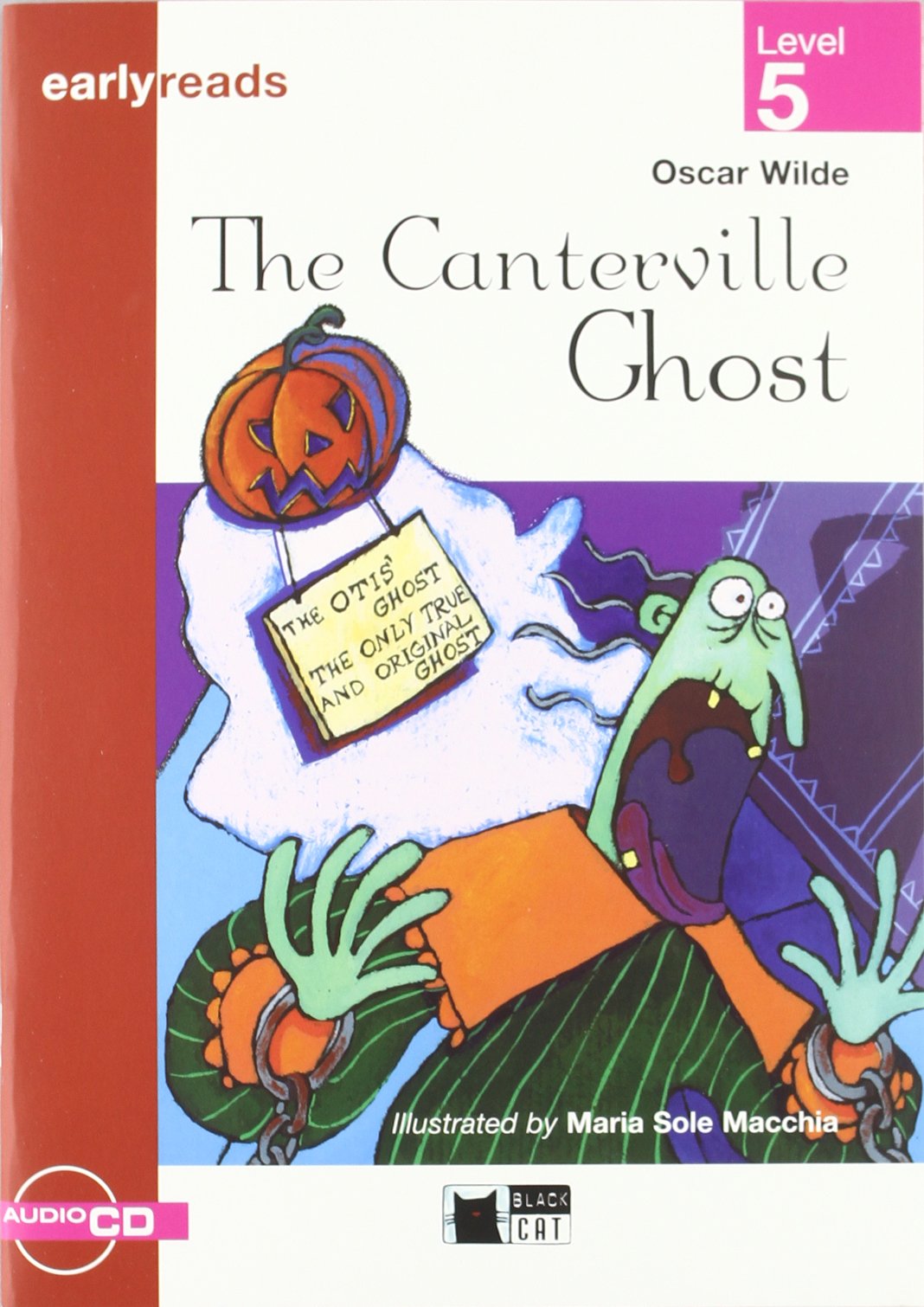 The Canterville ghost, Educación Primaria. Material auxiliar con audiolibro scaricabile (Black Cat. Earlyreads) Foreign Languages ​​& Dictionaries