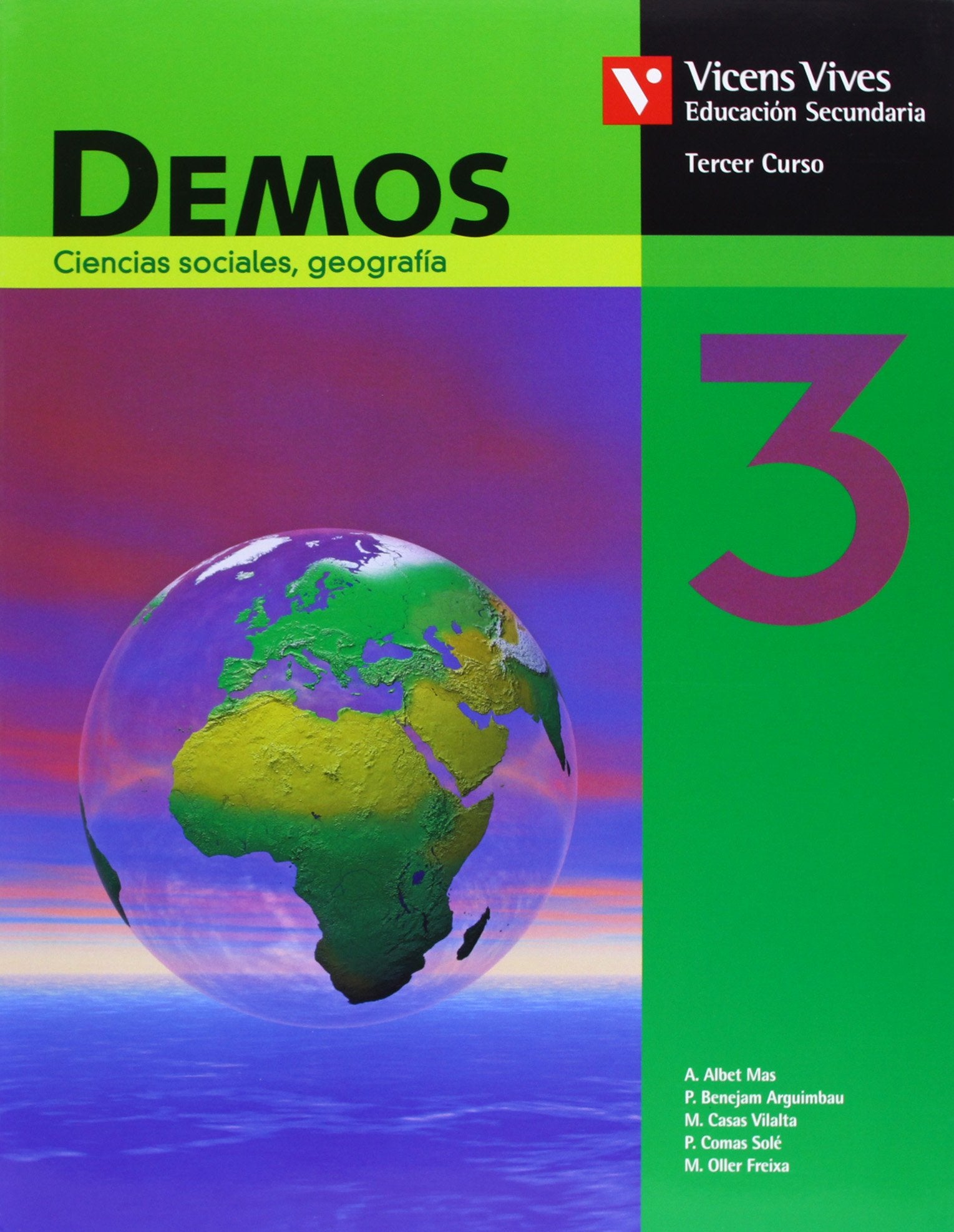 Demos, ciencias sociales, 3 ESO (Castilla-La Mancha) Books