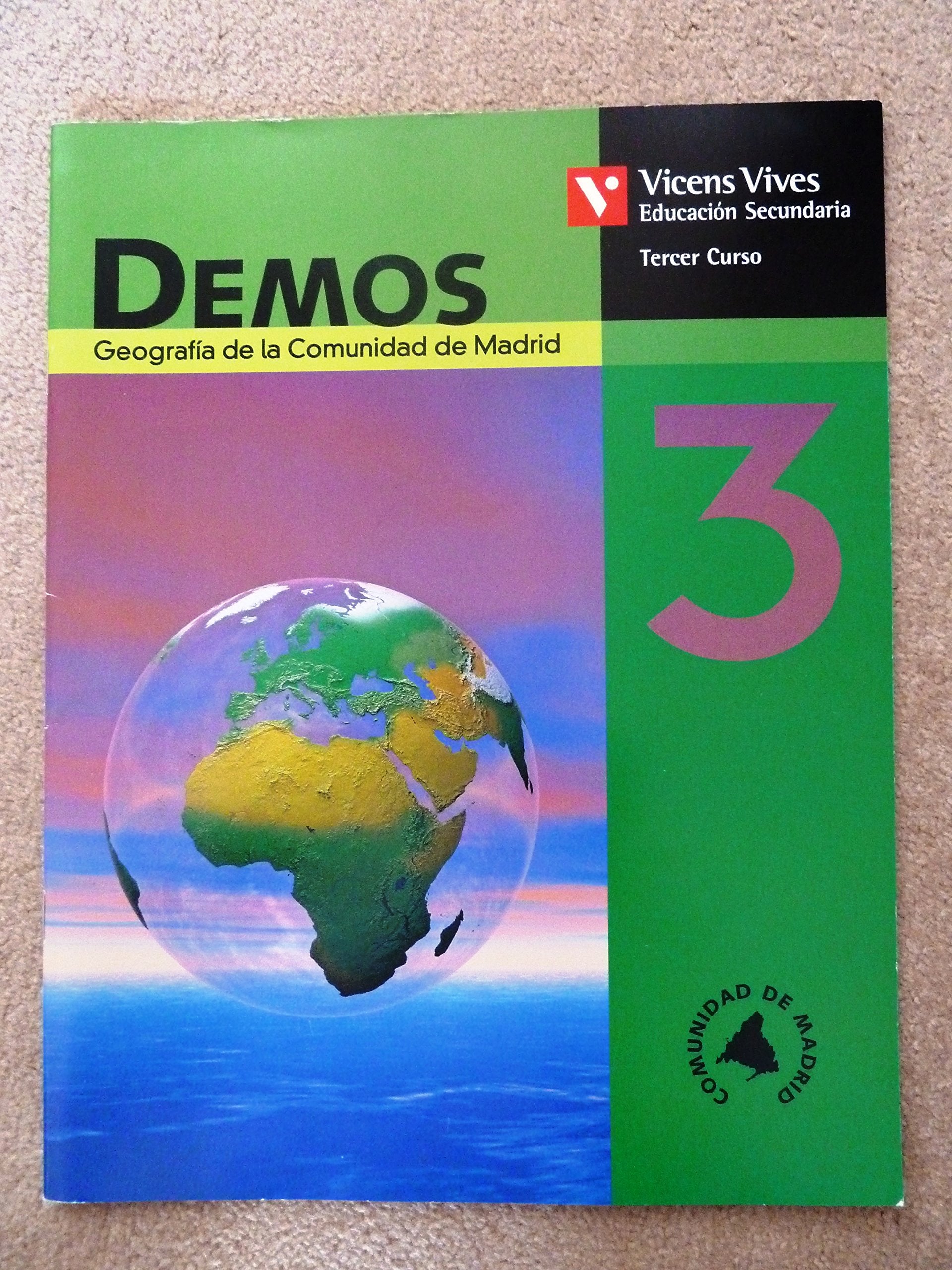 Demos, ciencias sociales, geografía e historia, 3 ESO (Madrid) Learning & Reference