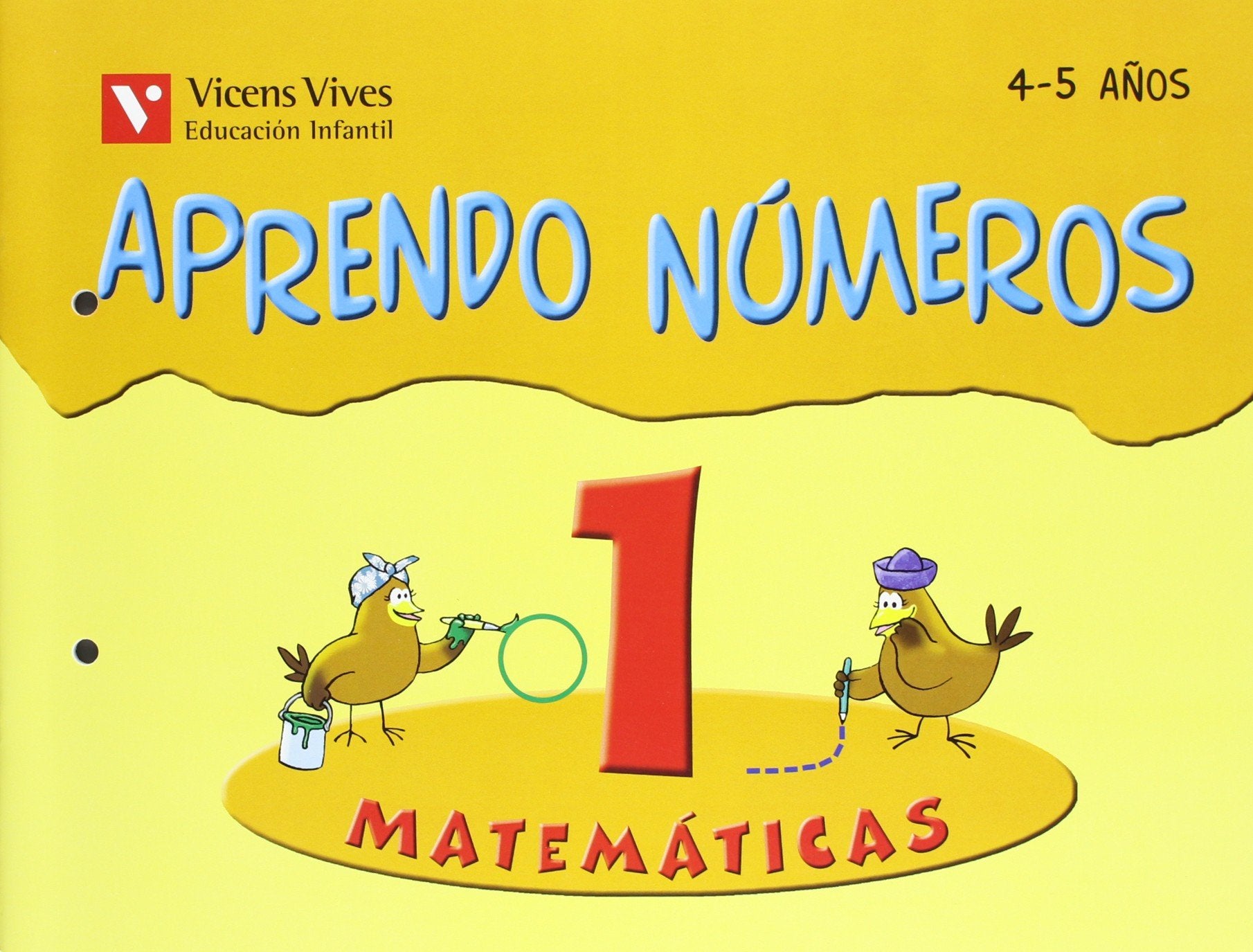 Aprendo Numeros Cuaderno 1 (4-5 A os) Books