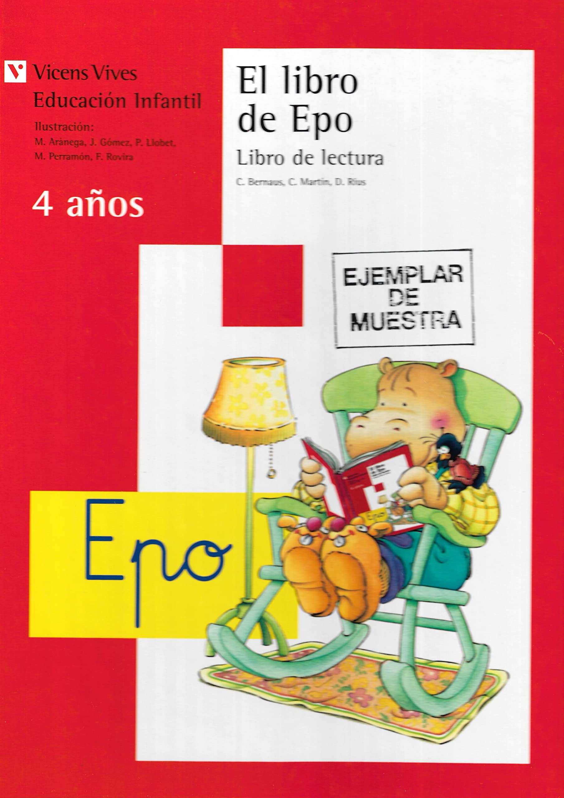 Epo, el hipopotamo : educacion infantil, 4-5 años. libro de lecturas book