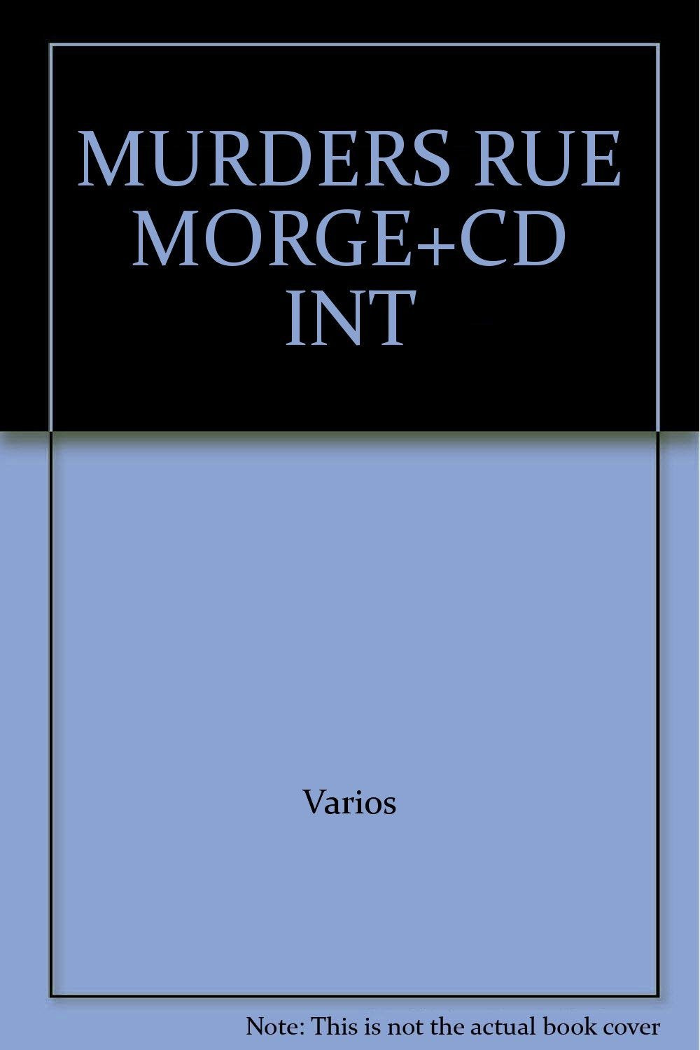 The Murders in the Rue Morgue. Book + CD book