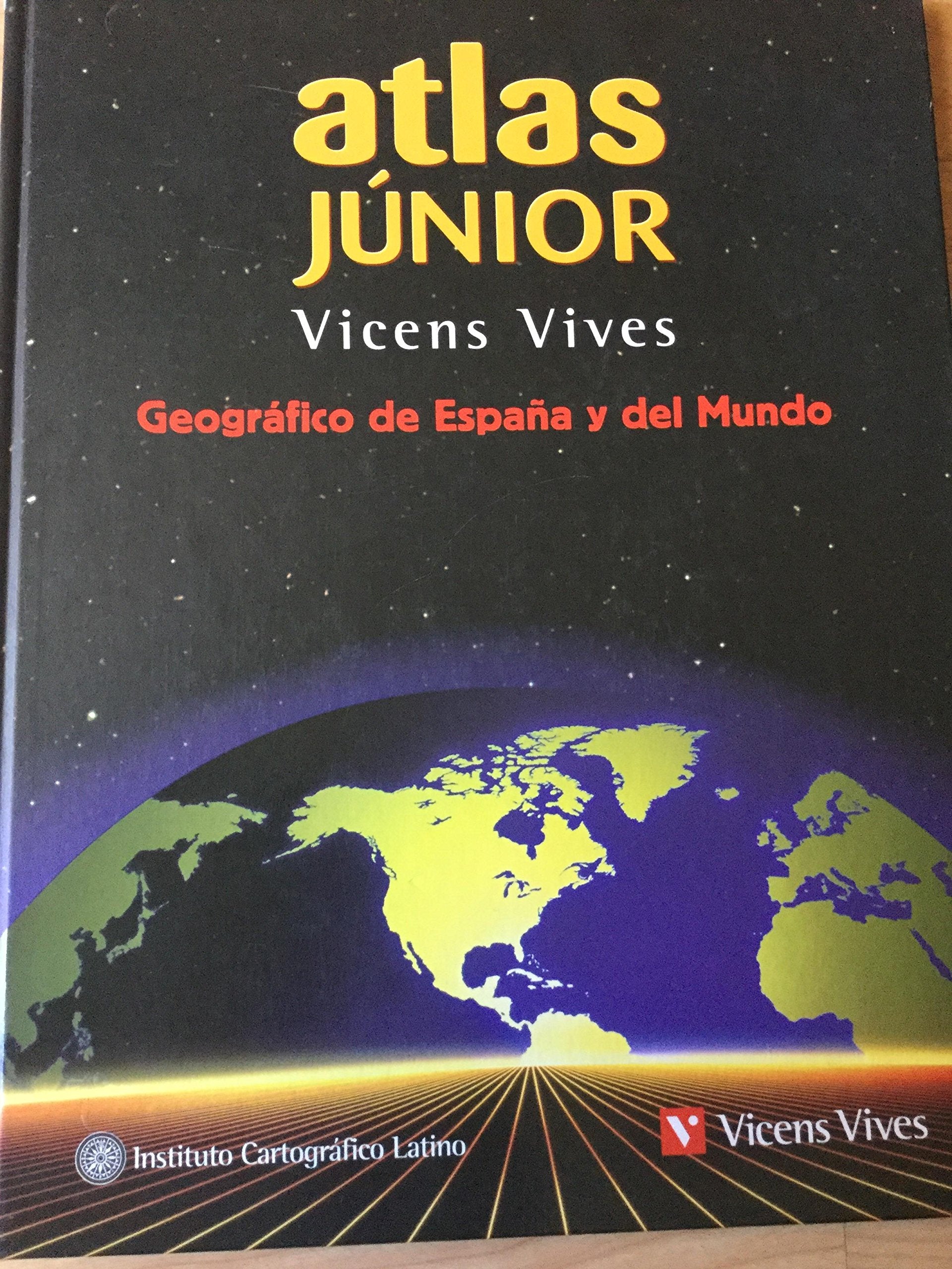 Atlas Junior "Geografico De España Y El Mundo" Books