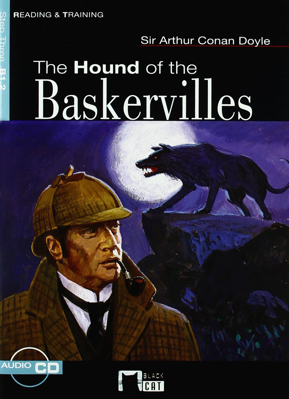 THE HOUND OF THE BASKERVILLE (FREE AUDIO) (Black Cat. reading And Training) book