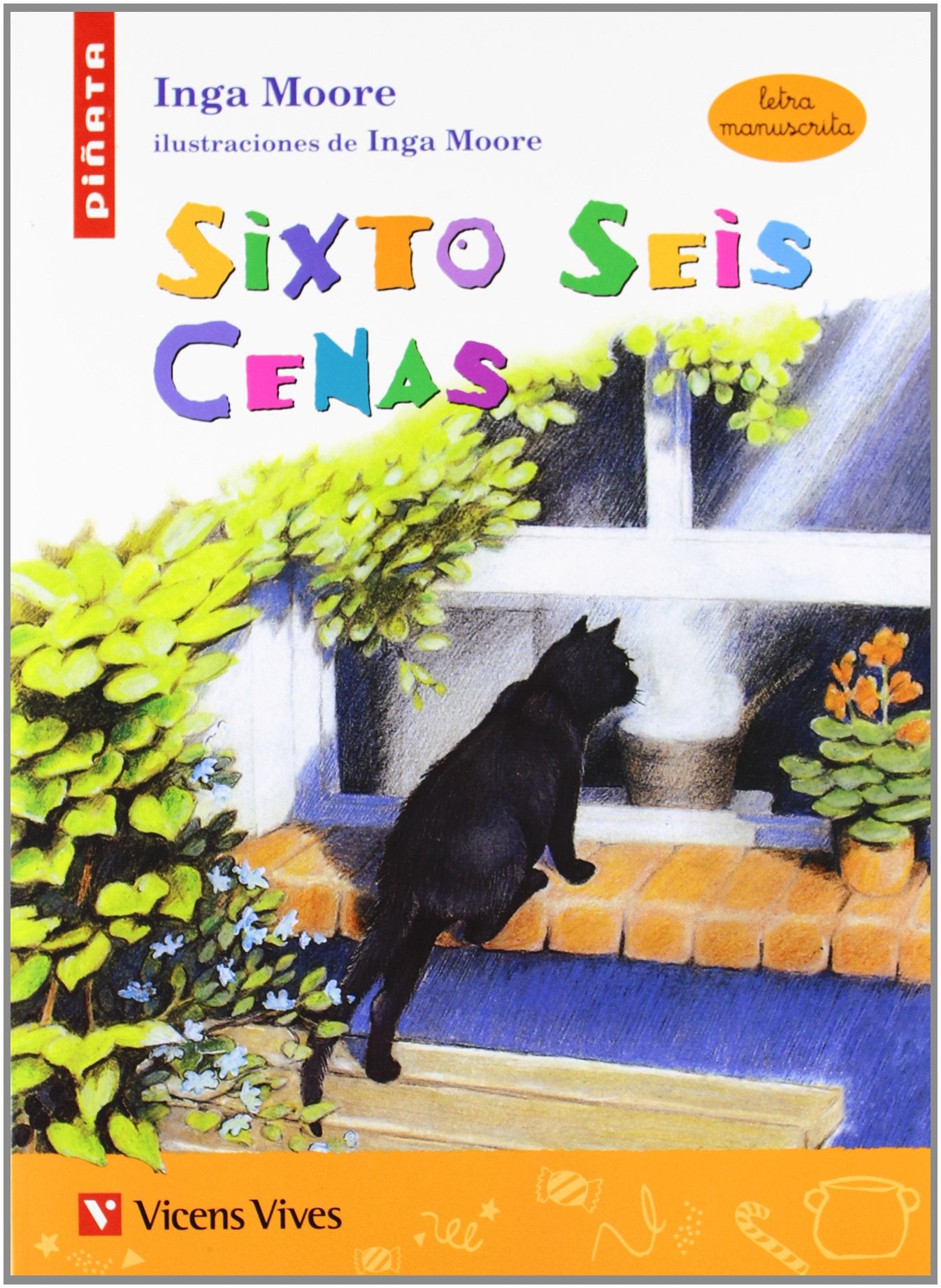 Sixto seis cenas, Educación Primaria. Material auxiliar (letra manuscrita) (Colección Piñata) Books