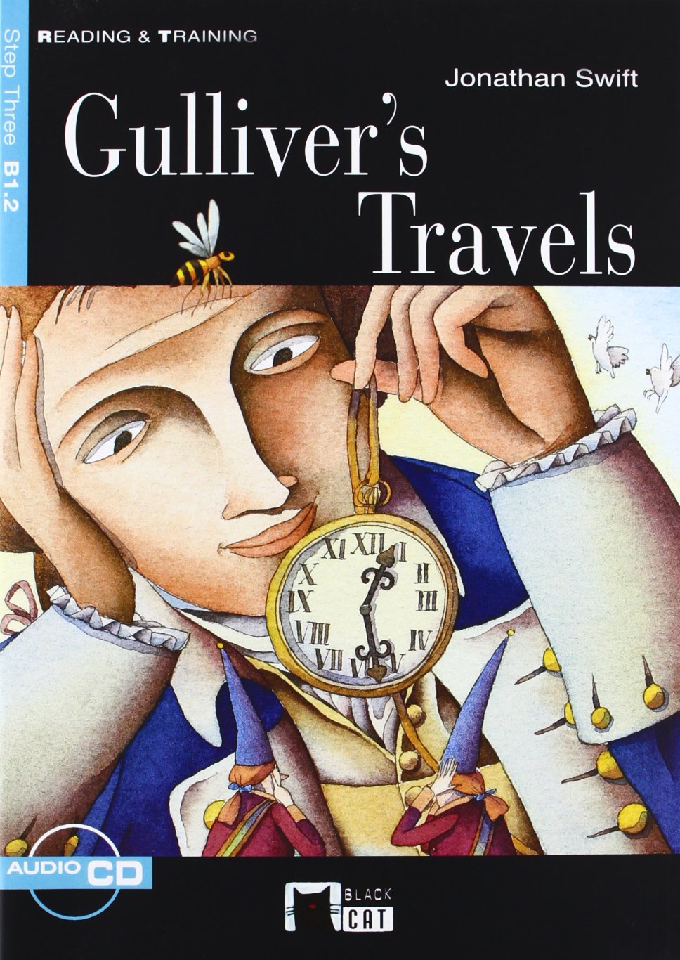 Gulliver's travels, ESO. Material auxiliar (Black Cat. reading And Training) Foreign Languages ​​& Dictionaries