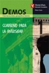 Demos, ciencias sociales, geografía, 1 ESO. Cuaderno diversidad Books