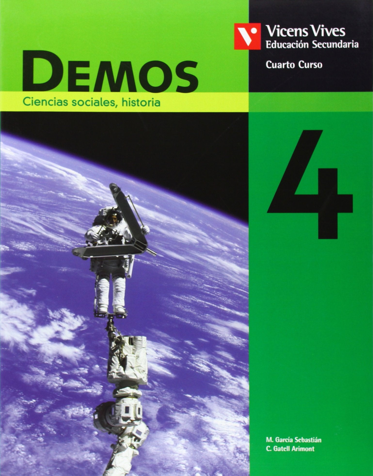 Demos, ciencias sociales, geografía e historia, 4 ESO Books