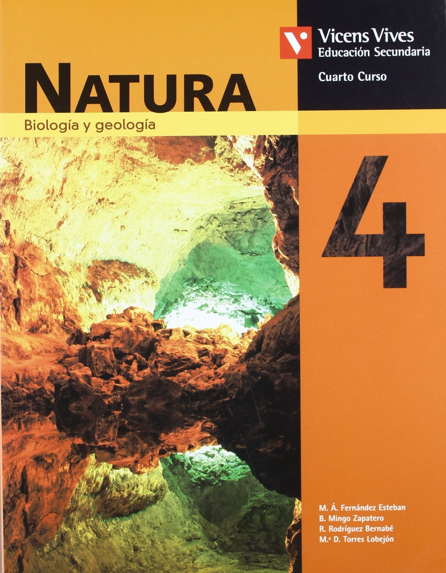 Natura, ciencias naturales, 4 ESO book
