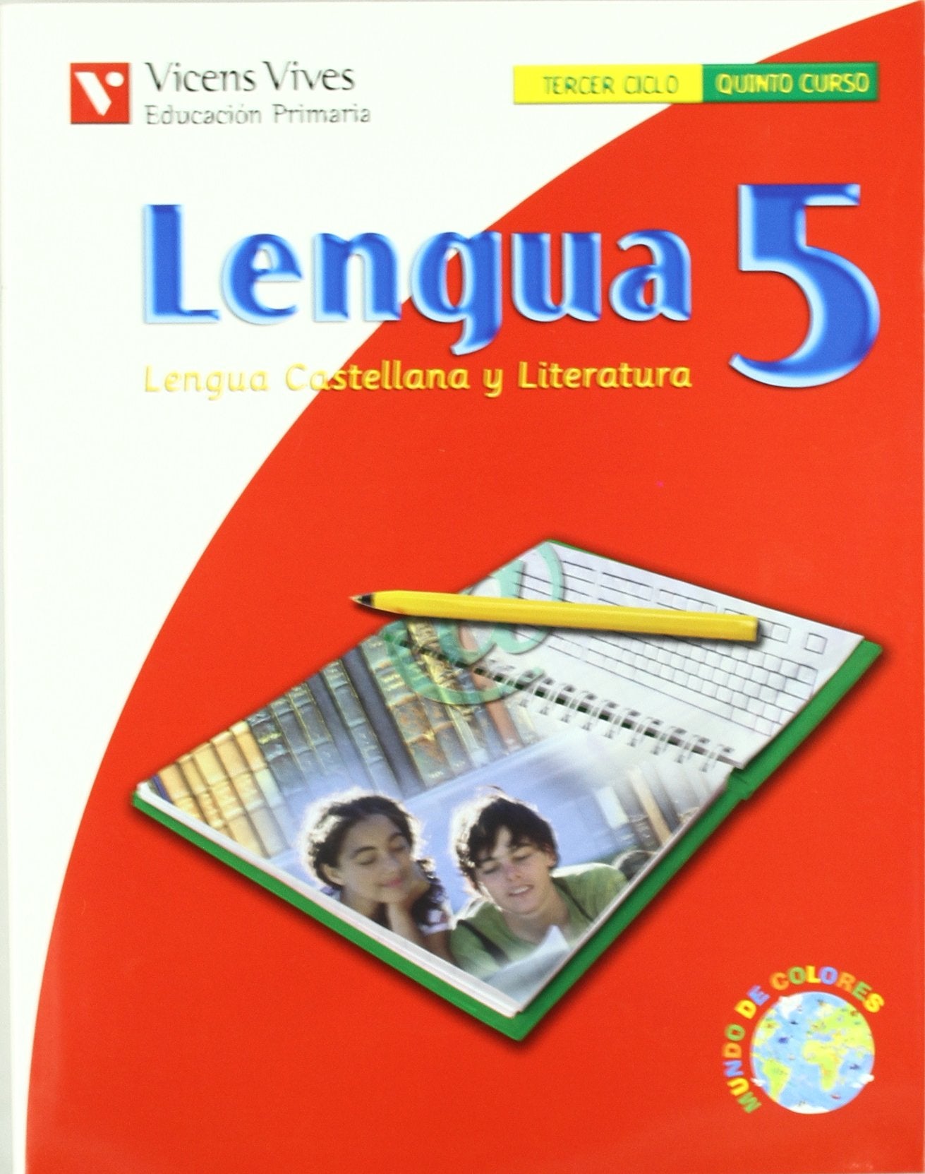 Lengua, lengua y literatura, 5 Educación Primaria Books