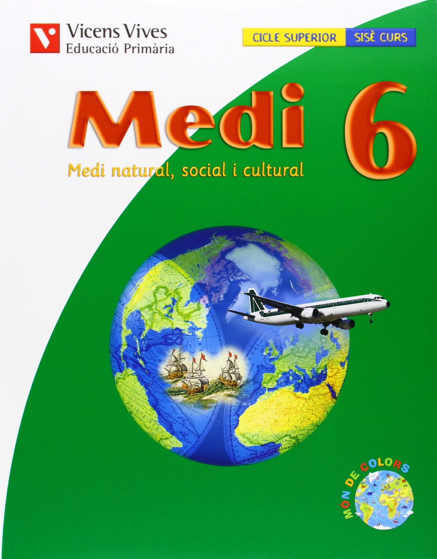 Medi natural, social i cultural, 6 Educació Primària Books
