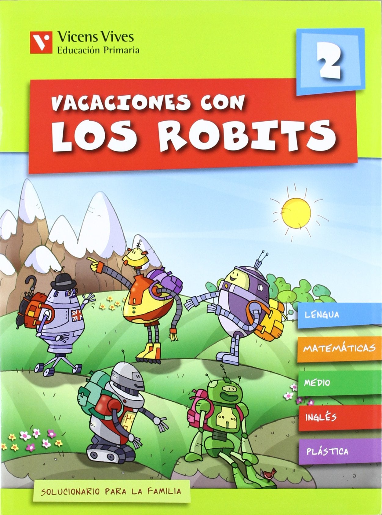 Vacaciones Con Los Robits 2+Solucionario book