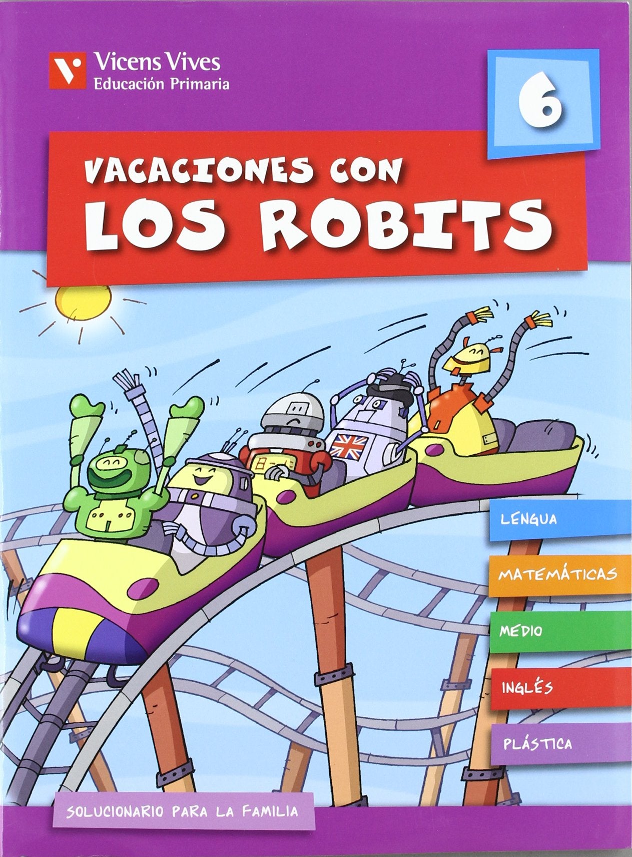 Vacaciones Con Los Robits 6+Solucionario book
