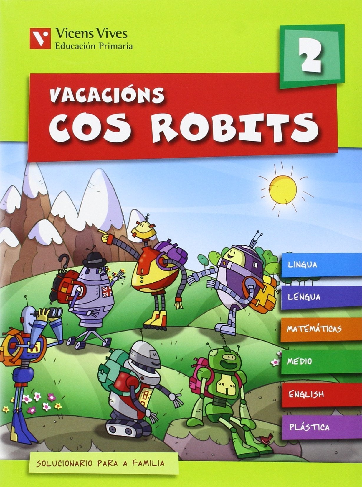 Vacacions Cos Robits 2. Libro Do Alumno+solucionario book