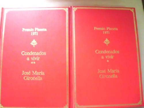 Condenados a vivir. Gironella, Jose María Books