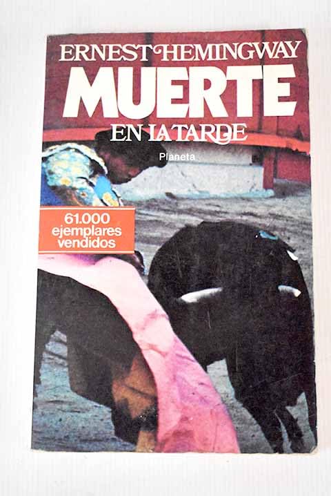 Product Image: Muerte en la Tarde