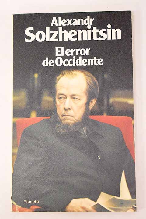 El error de Occidente Books