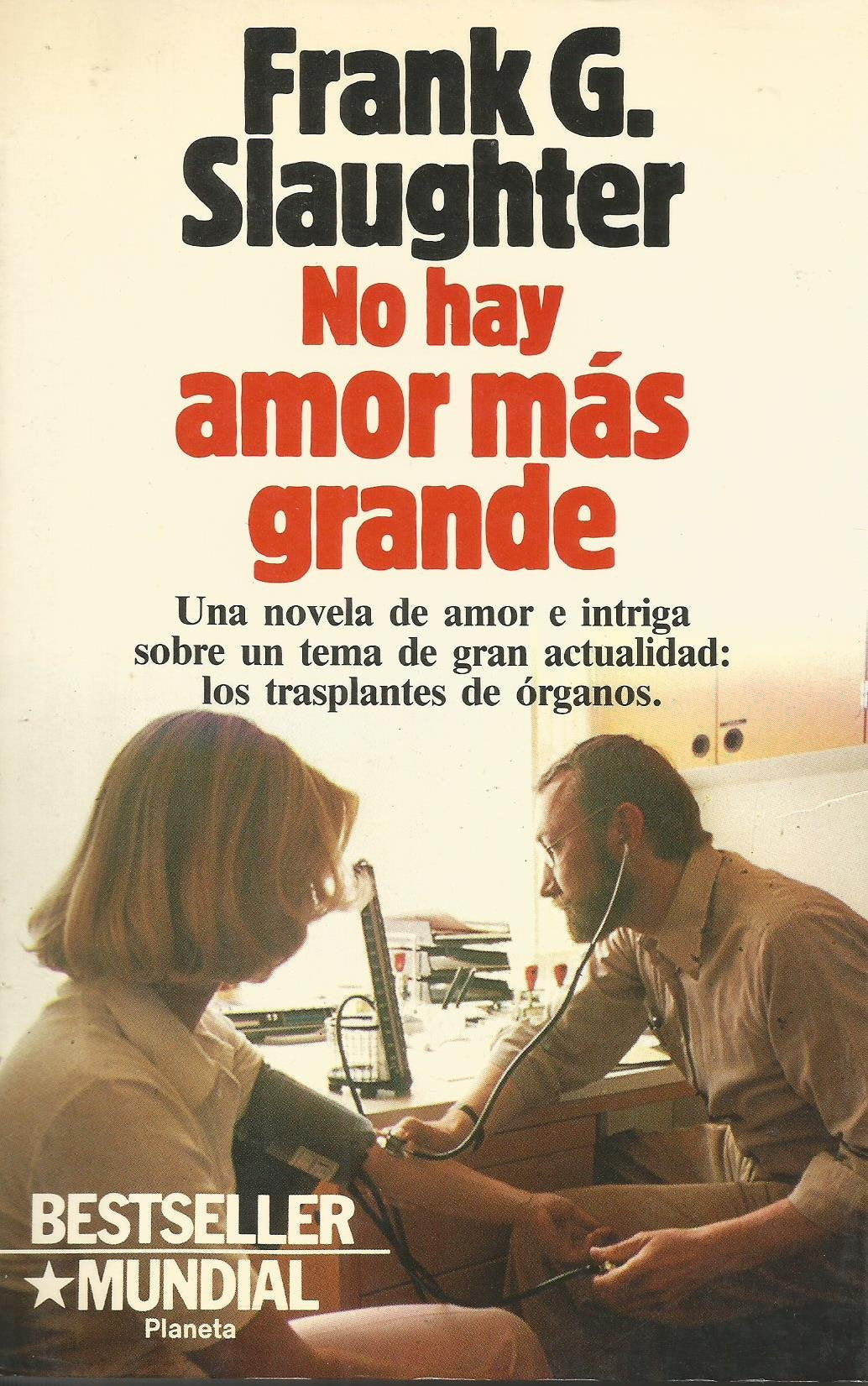 No Hay Amor Mas Grande/No Greater Love book