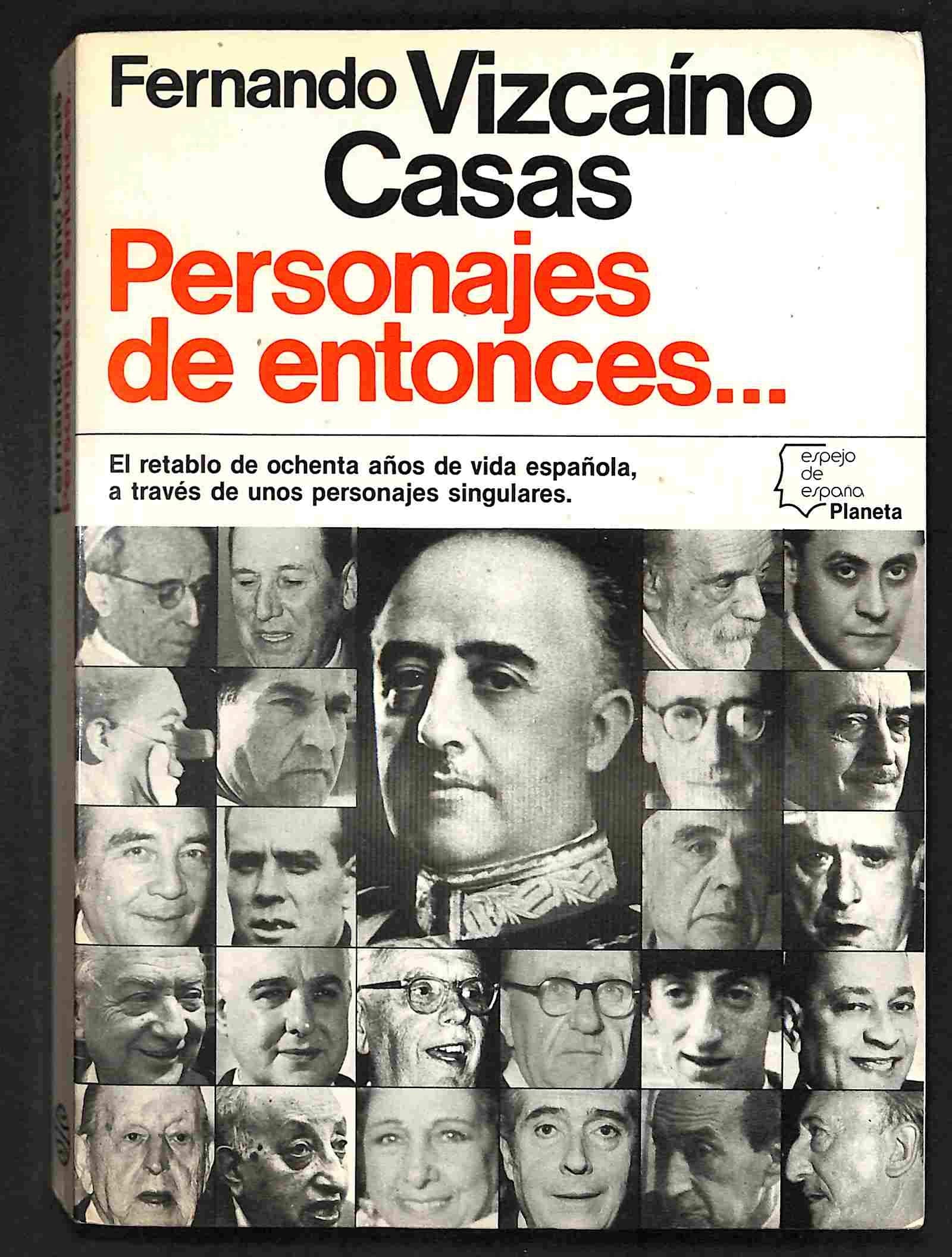 Personajes de entonces-- book