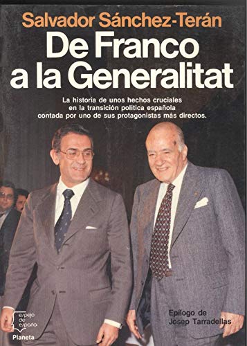 De Franco a la generalitat book