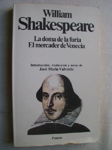 Doma de la furia, la;el mercader de venecia book