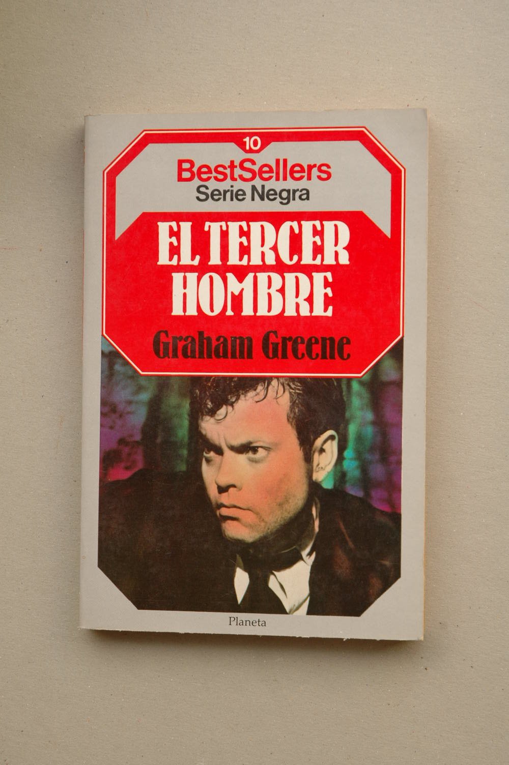 Tercer hombre y el idolo caido, el book