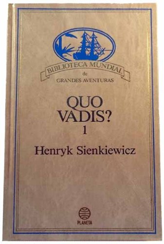 Quo vadis. (tomo 1) book