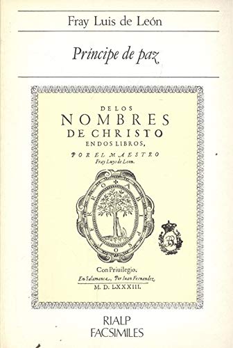 Prìncipe de paz: de los nombres de christo en dos libros Books