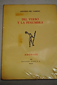 DEL VERBO Y DE LA PENUMBRA Books