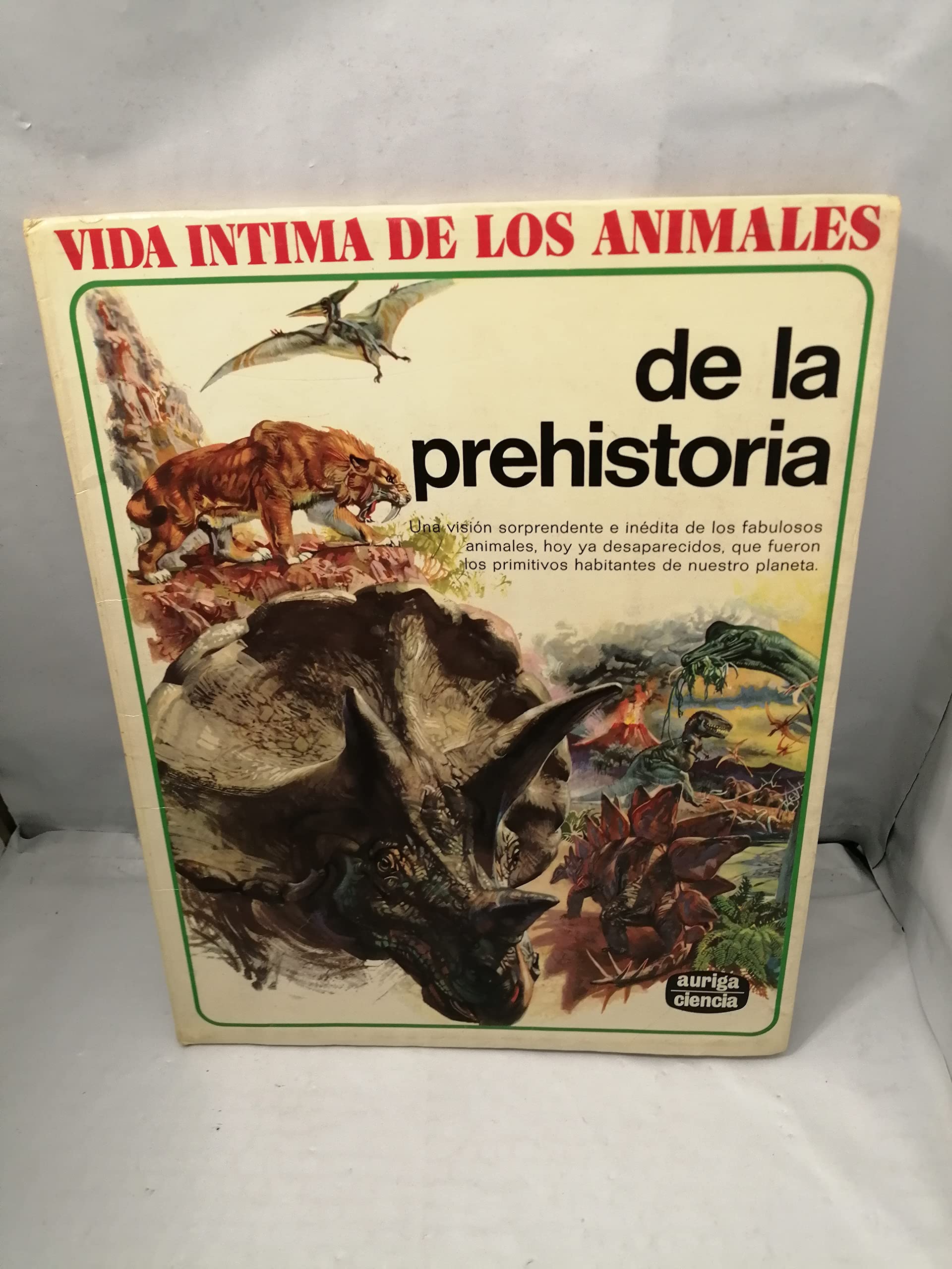 Vida intima de los animales de la prehistoria book