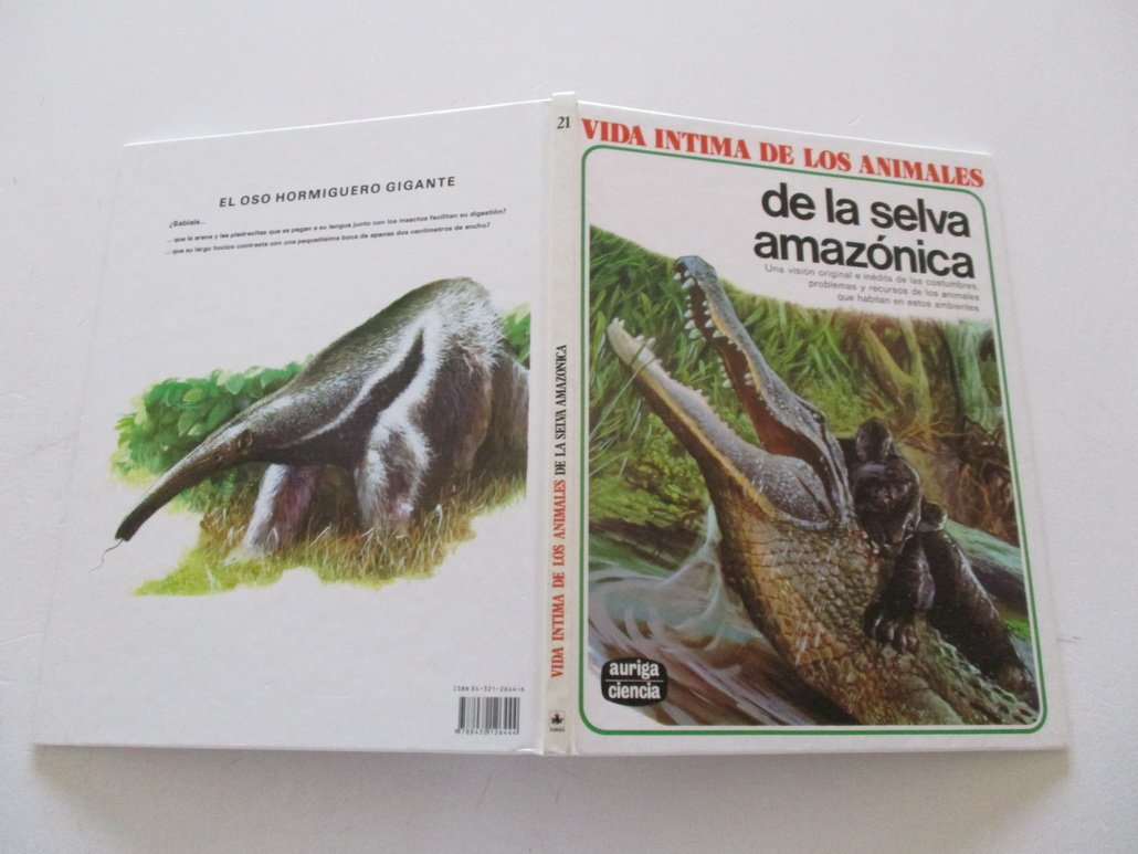 Vida intima de los animales de la selva amazonica book