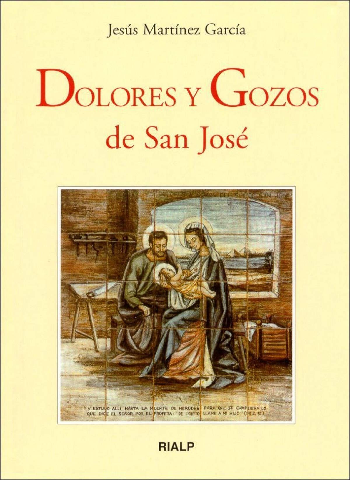 Dolores y Gozos de San José book