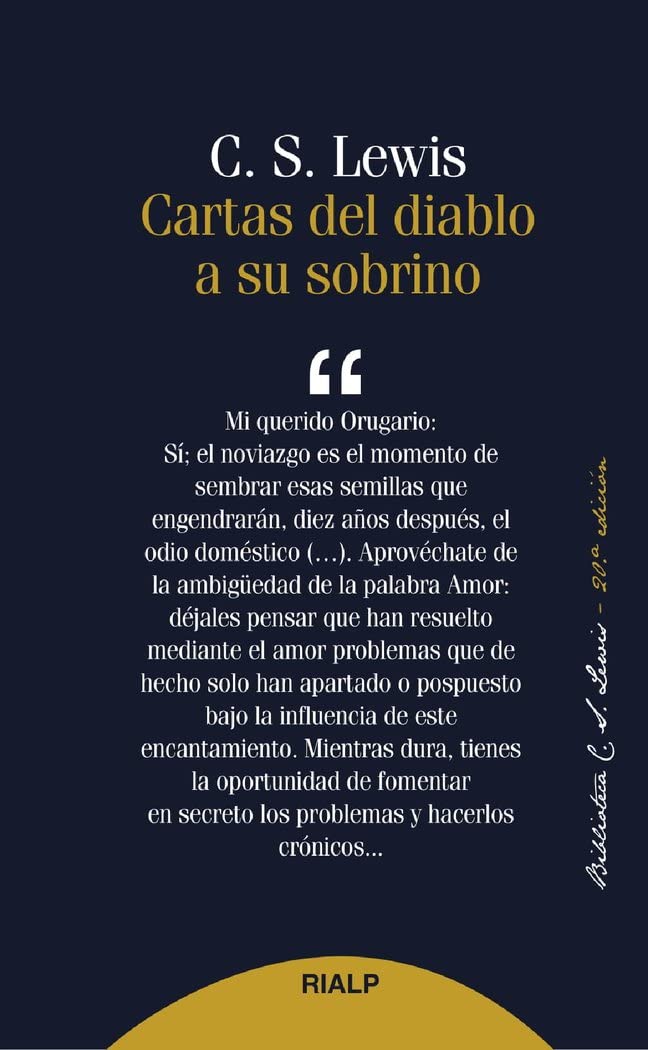 Cartas del diablo a su sobrino (Bibilioteca C. S. Lewis) Books
