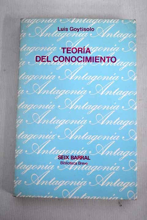 Teoría del conocimiento Books
